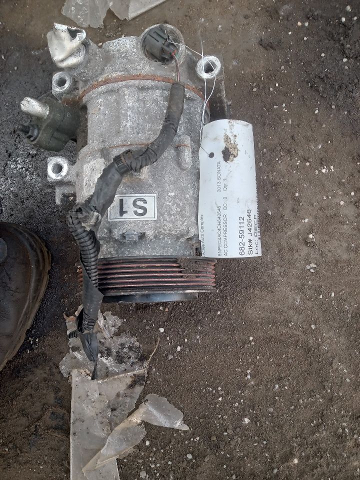 2013 HYUNDAI SONATA AC COMPRESSOR - 222124 — photo 5