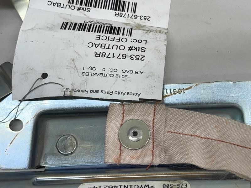 2012 SUBARU LEGACY Right AIR BAG - 2223 — photo 3