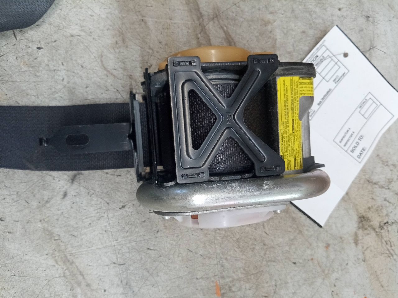 2009 SUBARU IMPREZA 4cyl Gasoline 2.5 Seat Belt, Front - 222515 — photo 4