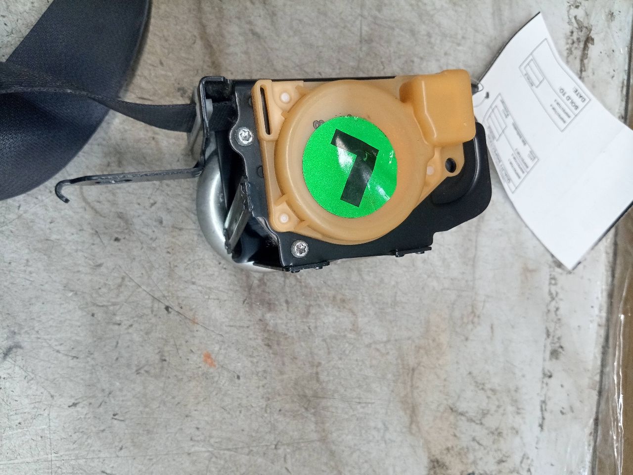 2009 SUBARU IMPREZA 4cyl Gasoline 2.5 Seat Belt, Front - 222515 — photo 7