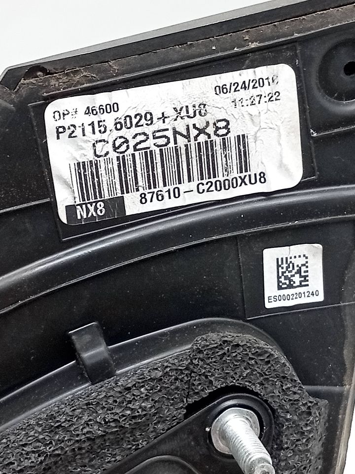 2017 HYUNDAI SONATA Left SIDE VIEW MIRROR - 22253 — photo 6