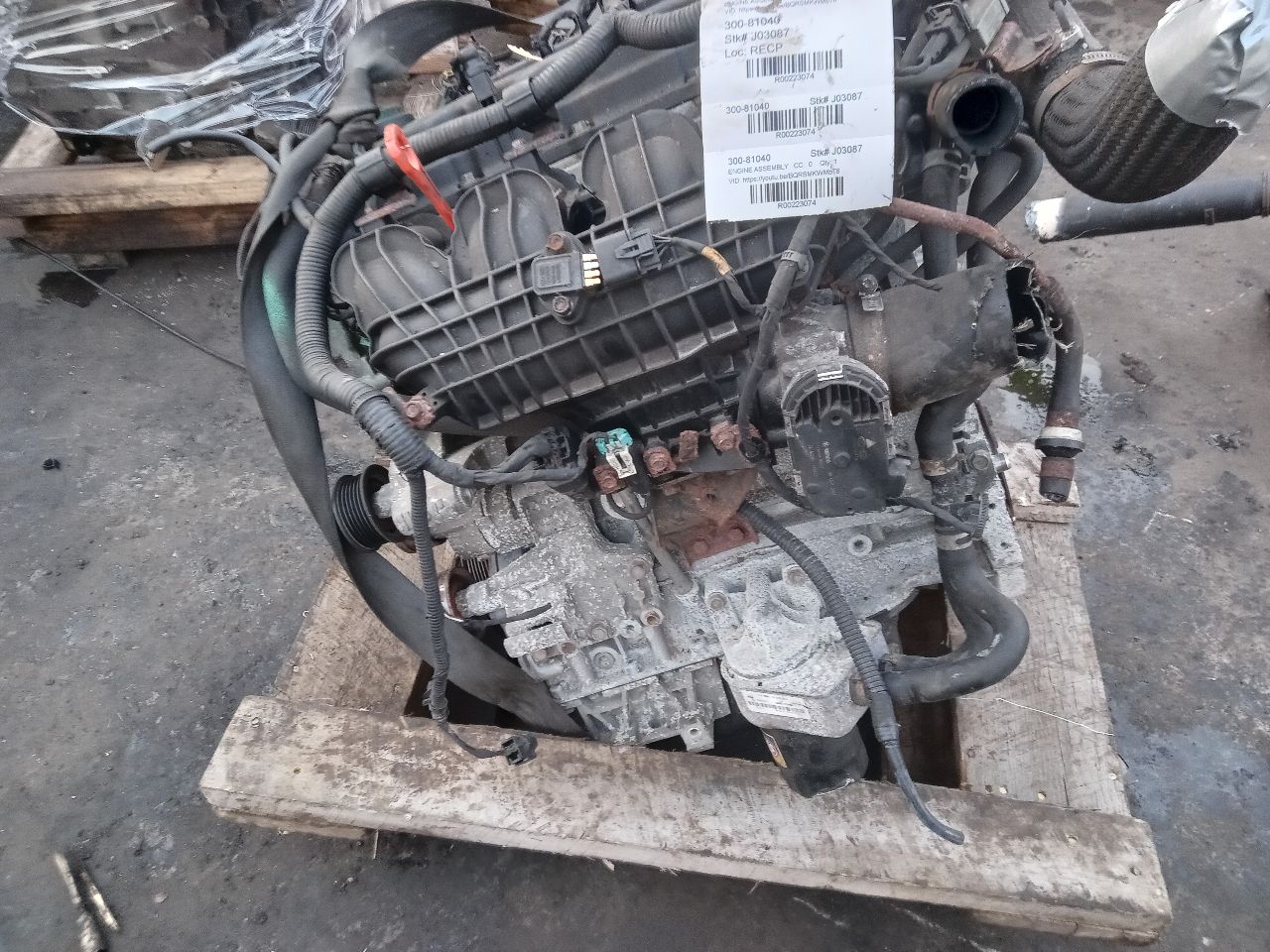 2013 HYUNDAI SANTA FE 4cyl Gasoline Turbo 2.0 ENGINE ASSEMBLY - 223074 — photo 3