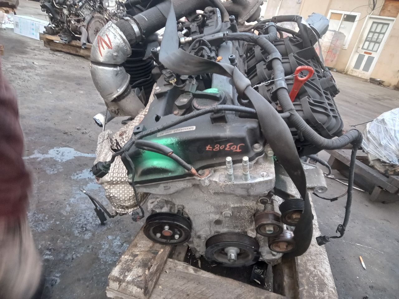 2013 HYUNDAI SANTA FE 4cyl Gasoline Turbo 2.0 ENGINE ASSEMBLY - 223074 — photo 4