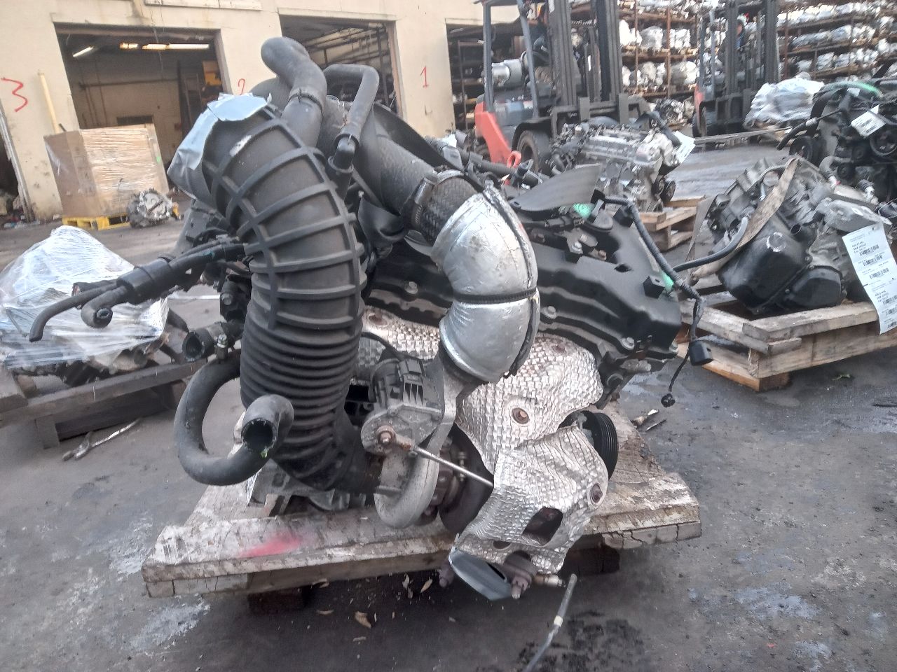 2013 HYUNDAI SANTA FE 4cyl Gasoline Turbo 2.0 ENGINE ASSEMBLY - 223074 — photo 5