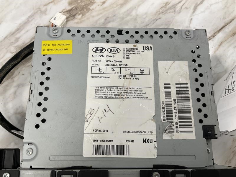 2015 HYUNDAI SONATA Info-GPS-TV Screen - 2232 — photo 5