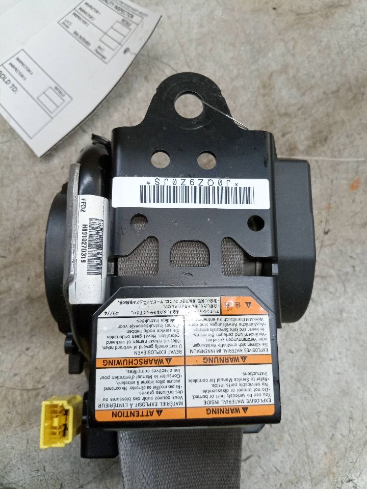 2010 HONDA CR-V 4cyl Gasoline 2.4 Seat Belt, Front - 223595 — photo 5
