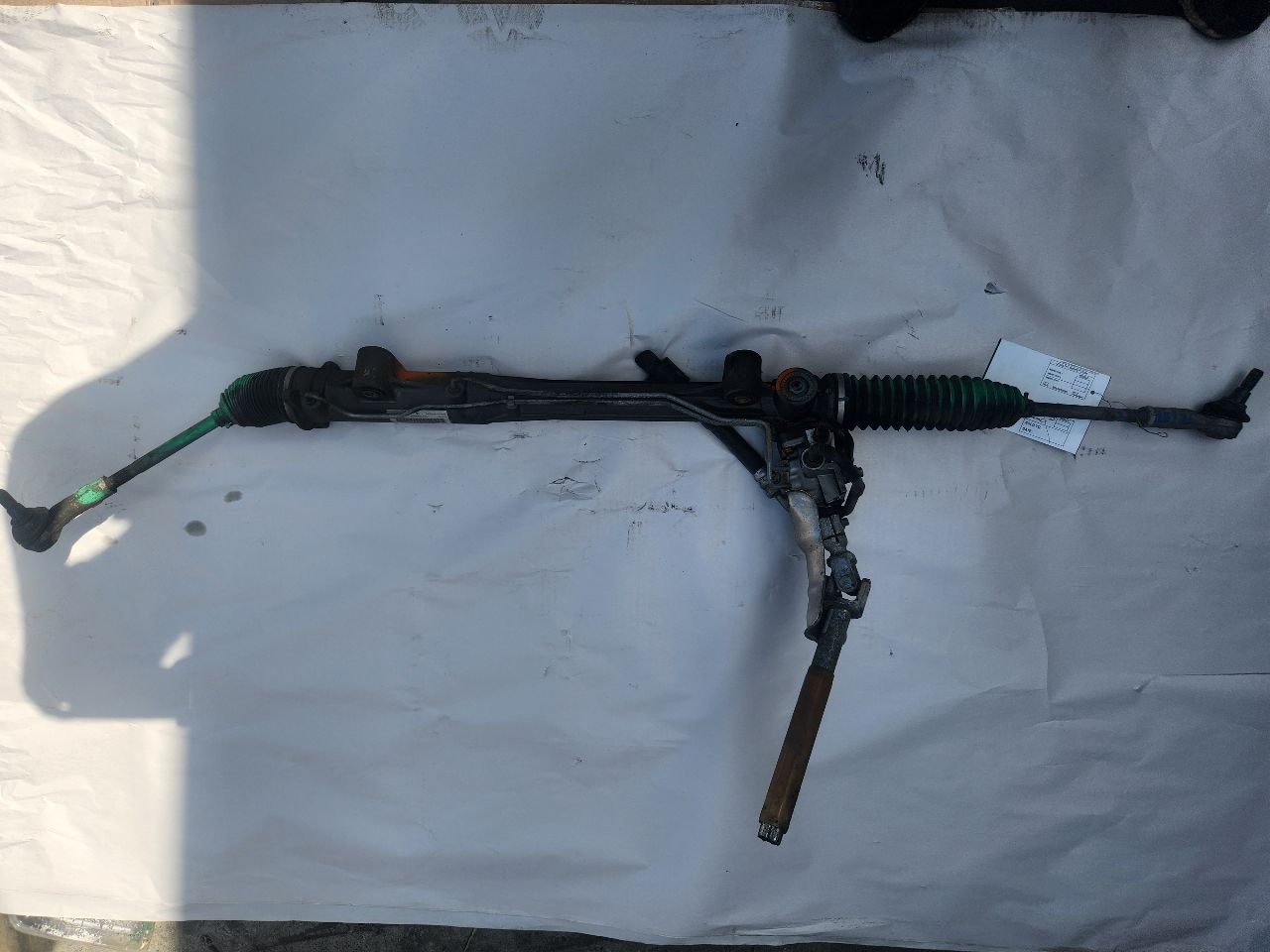 2016 PORSCHE CAYENNE 6cyl 3.0 liter hybrid STEERING GEAR RACK - 224079
