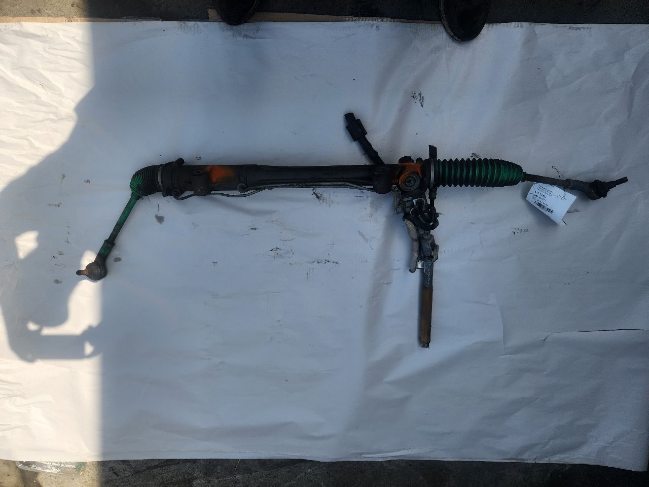 2016 PORSCHE CAYENNE 6cyl 3.0 liter hybrid STEERING GEAR RACK - 224079 — photo 6