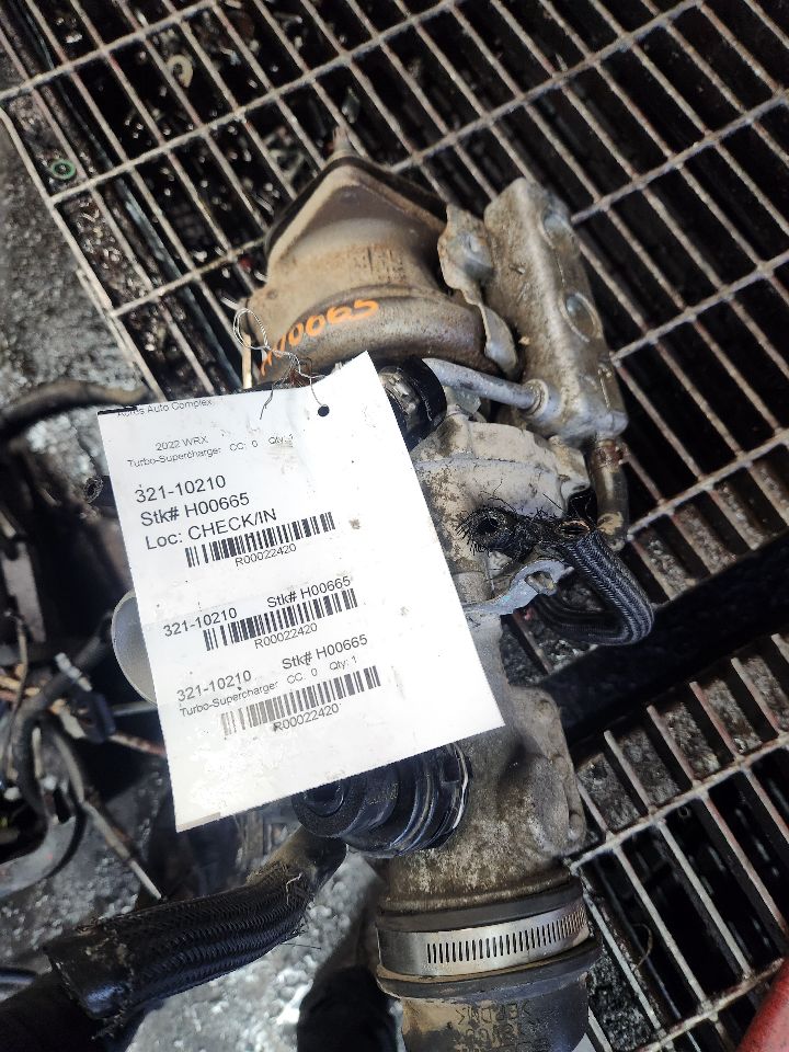 2022 SUBARU WRX Turbo-Supercharger - 22420