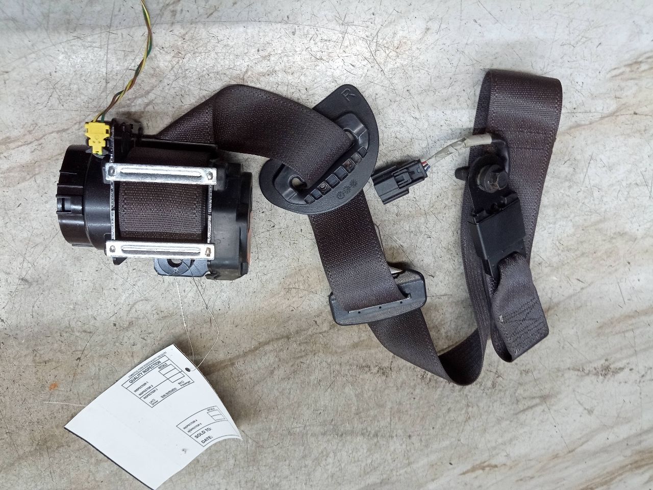 2012 FORD TAURUS 6cyl Gasoline 3.5 Seat Belt, Front - 224496