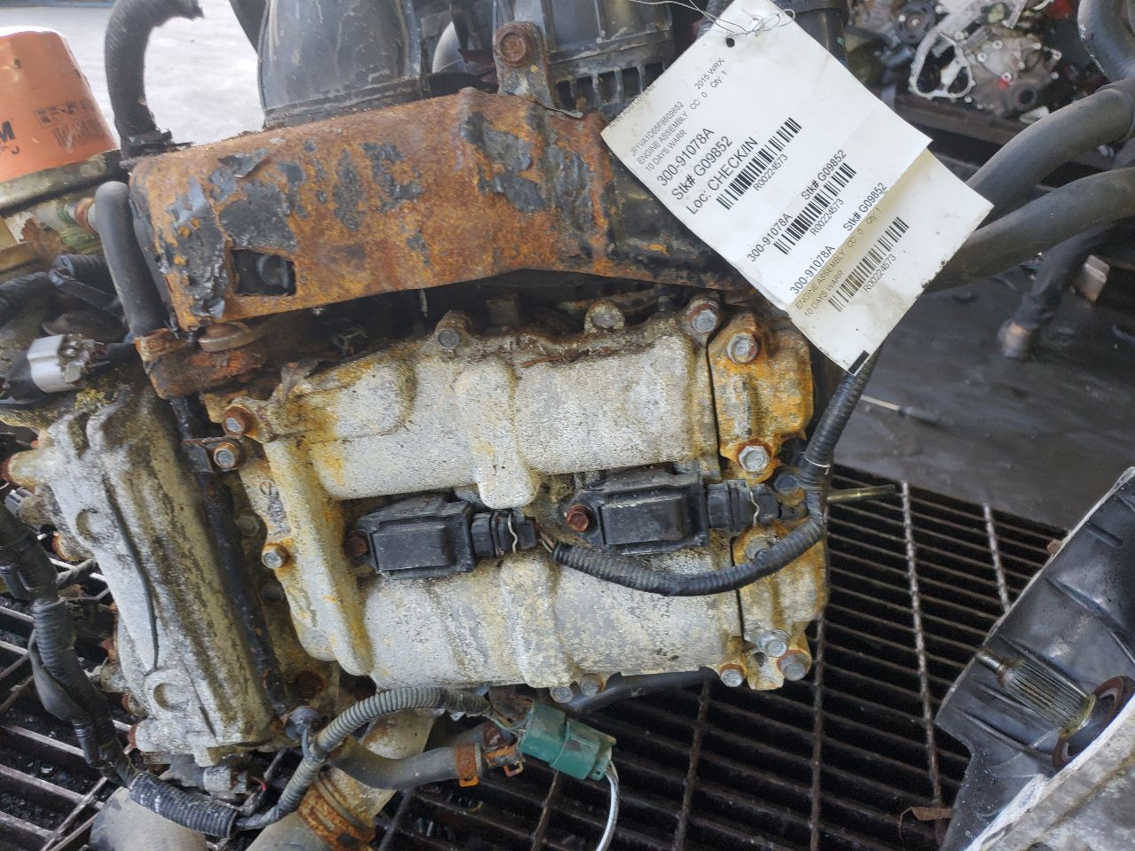 2015 SUBARU WRX 4cyl Gasoline Turbo 2.0 ENGINE ASSEMBLY - 224573