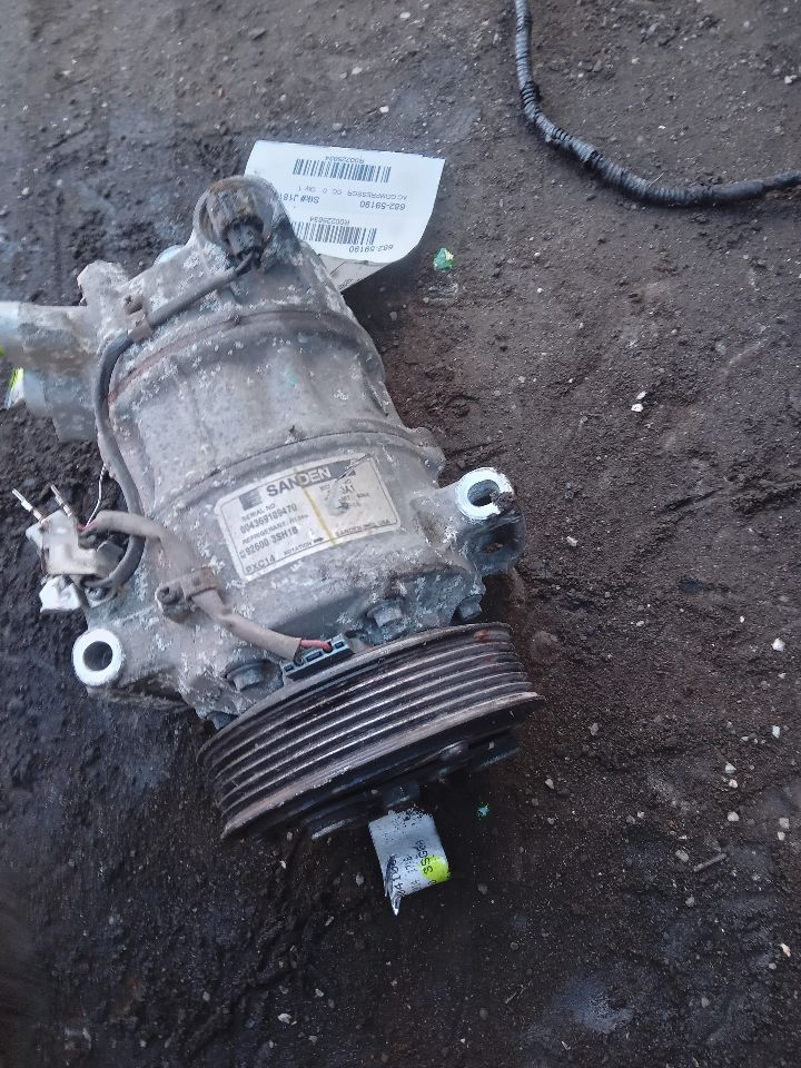 2014 NISSAN SENTRA 4cyl Gasoline 1.8 AC COMPRESSOR - 225834 — photo 3