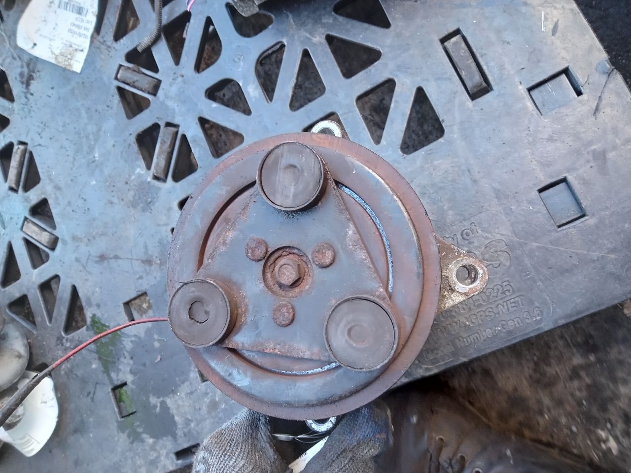 2013 FORD E250 VAN 4.6L 8cyl Gasoline AC COMPRESSOR - 226583 — photo 6