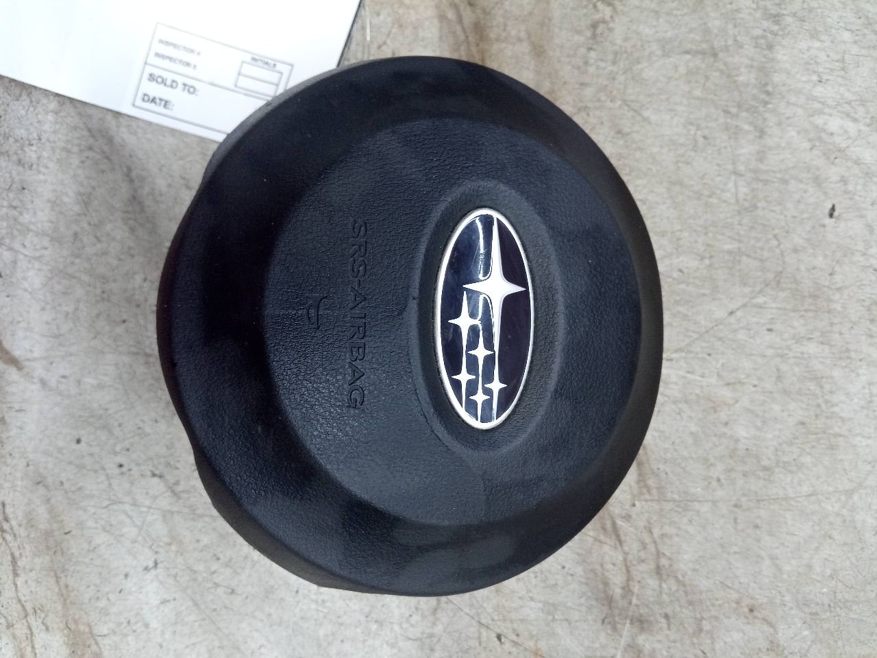 2011 SUBARU LEGACY 4cyl Gasoline 2.5 Left AIR BAG - 226722 — photo 1