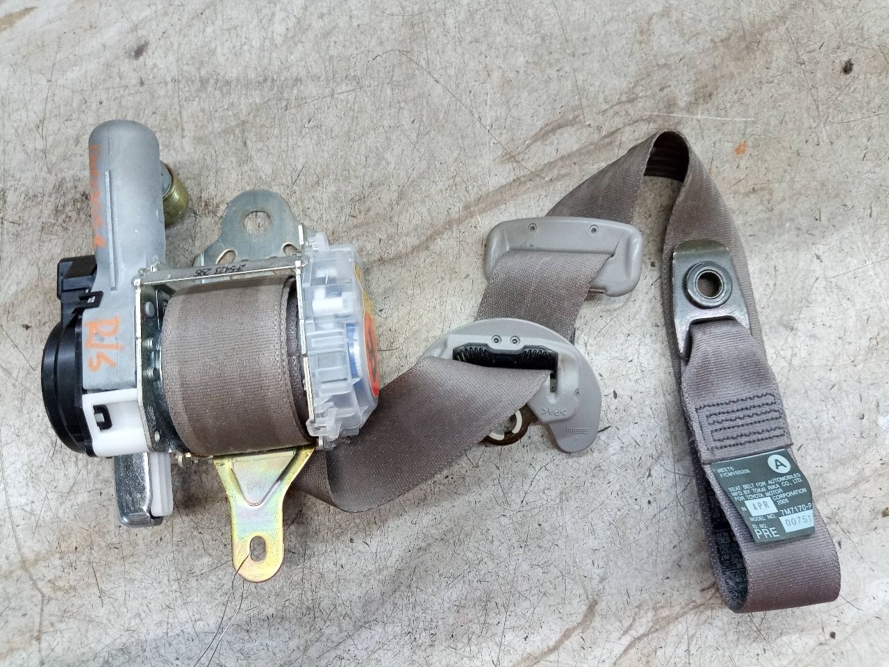 2006 LEXUS GS430 8cyl Gasoline 4.3 Seat Belt, Front - 227017