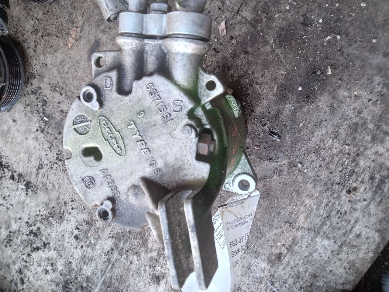 2017 FORD ESCAPE 4cyl Gasoline Turbo 1.5 AC COMPRESSOR - 227439 — photo 4