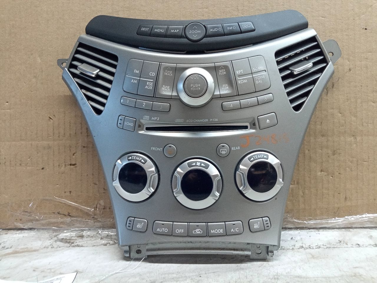 2006 SUBARU TRIBECA 6cyl Gasoline 3.0 Radio Audio - 227784 — photo 1