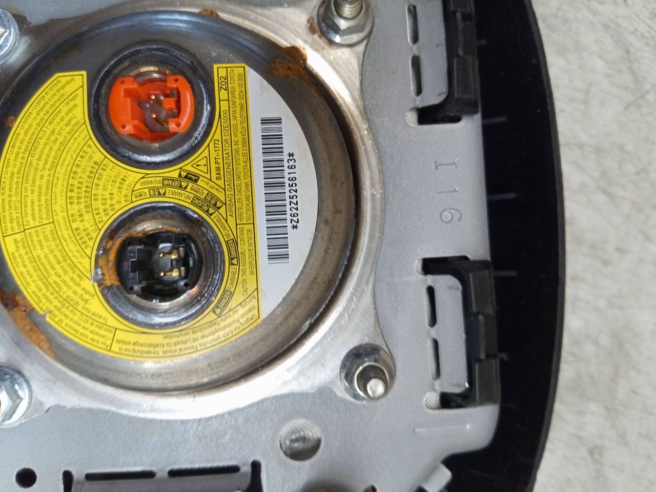 2015 TOYOTA RAV4 4cyl Gasoline 2.5 DOHC Left AIR BAG - 227798 — photo 4