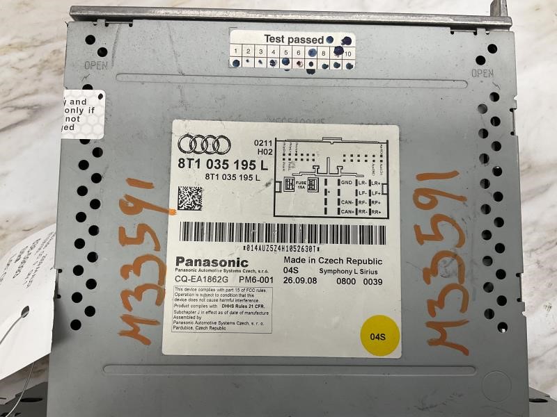 2009 AUDI A4 Radio Audio - 2278 — photo 5