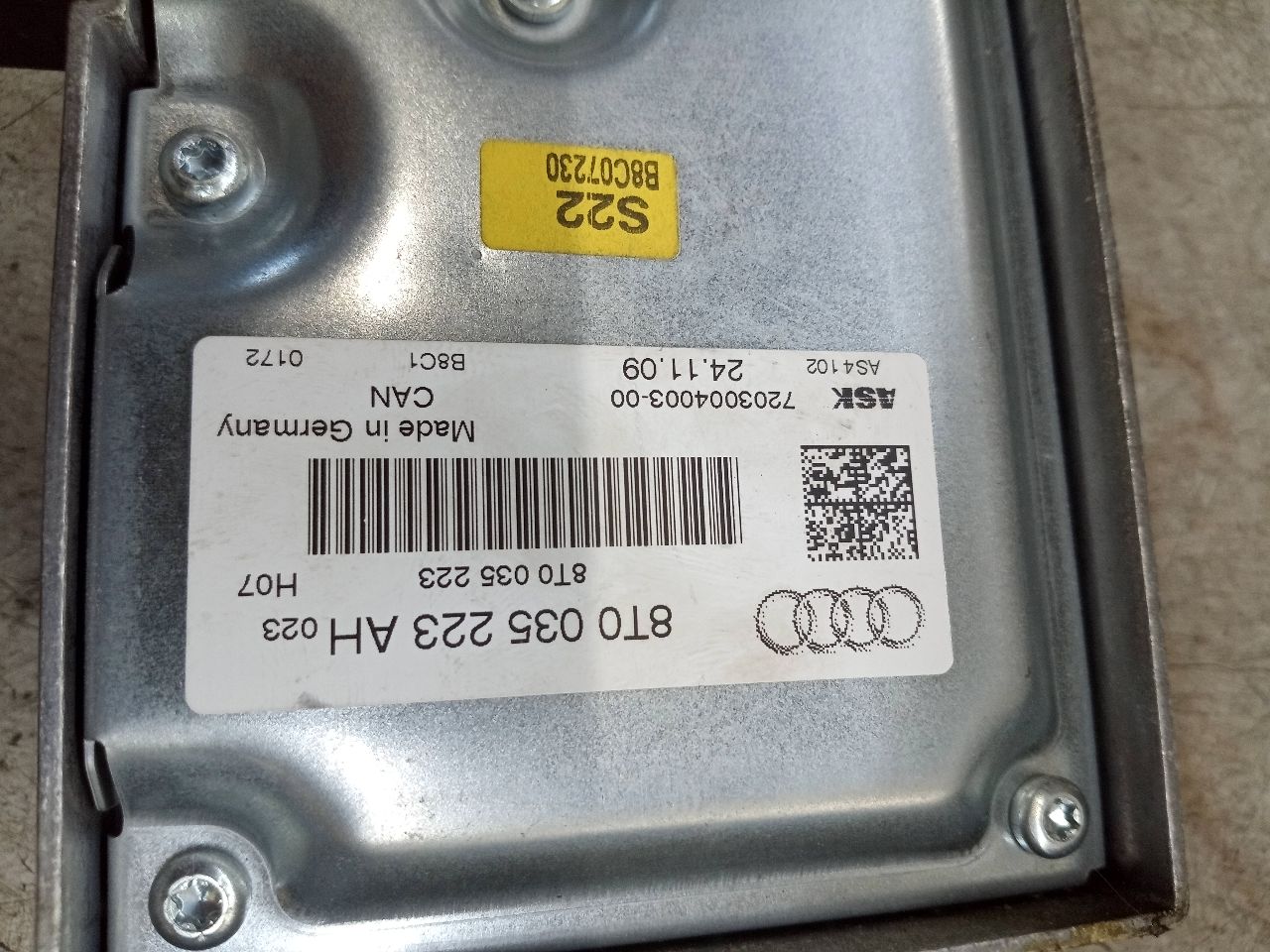 2010 AUDI A4 4cyl Gasoline Turbo 2.0 Radio Audio - 227955 — photo 3