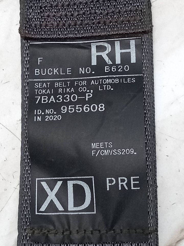 2022 SUBARU BR-Z Seat Belt, Front - 22825 — photo 3