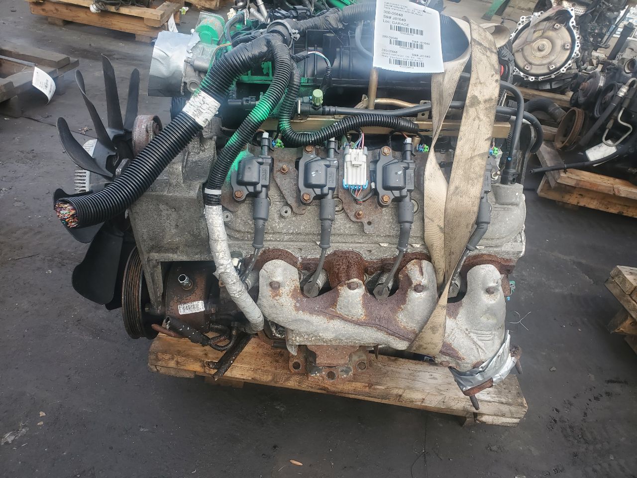 2010 CHEVROLET EXPRESS 3500 VAN 8cyl Gasoline 4.8 ENGINE ASSEMBLY - 229319 — photo 6