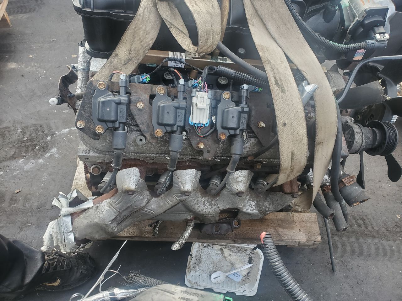 2010 CHEVROLET EXPRESS 3500 VAN 8cyl Gasoline 4.8 ENGINE ASSEMBLY - 229319 — photo 8