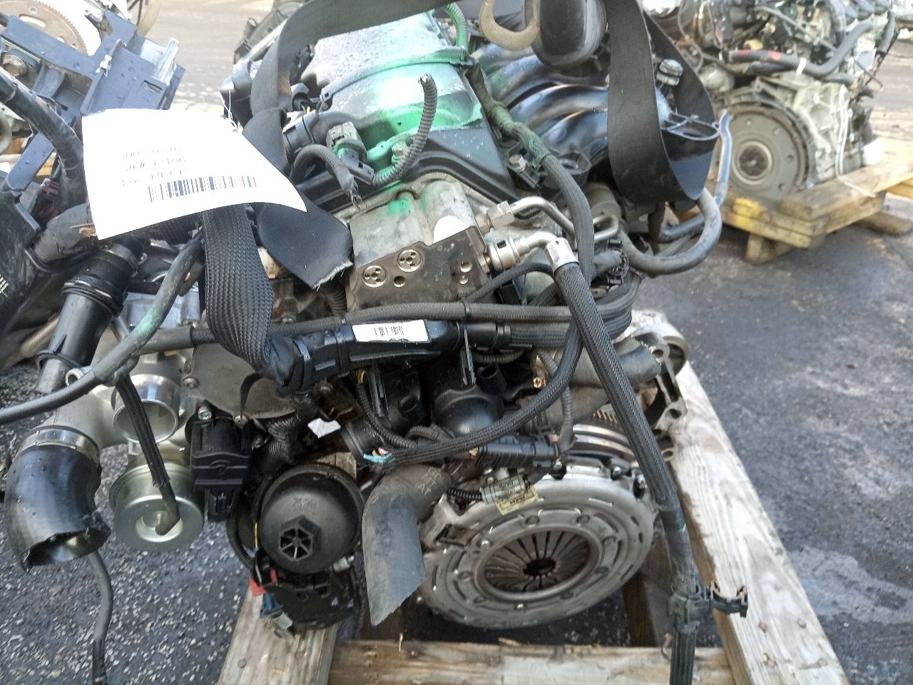 2011 MINI COOPER COOPER 4cyl Gasoline Turbo 1.6 ENGINE ASSEMBLY - 229538 — photo 4