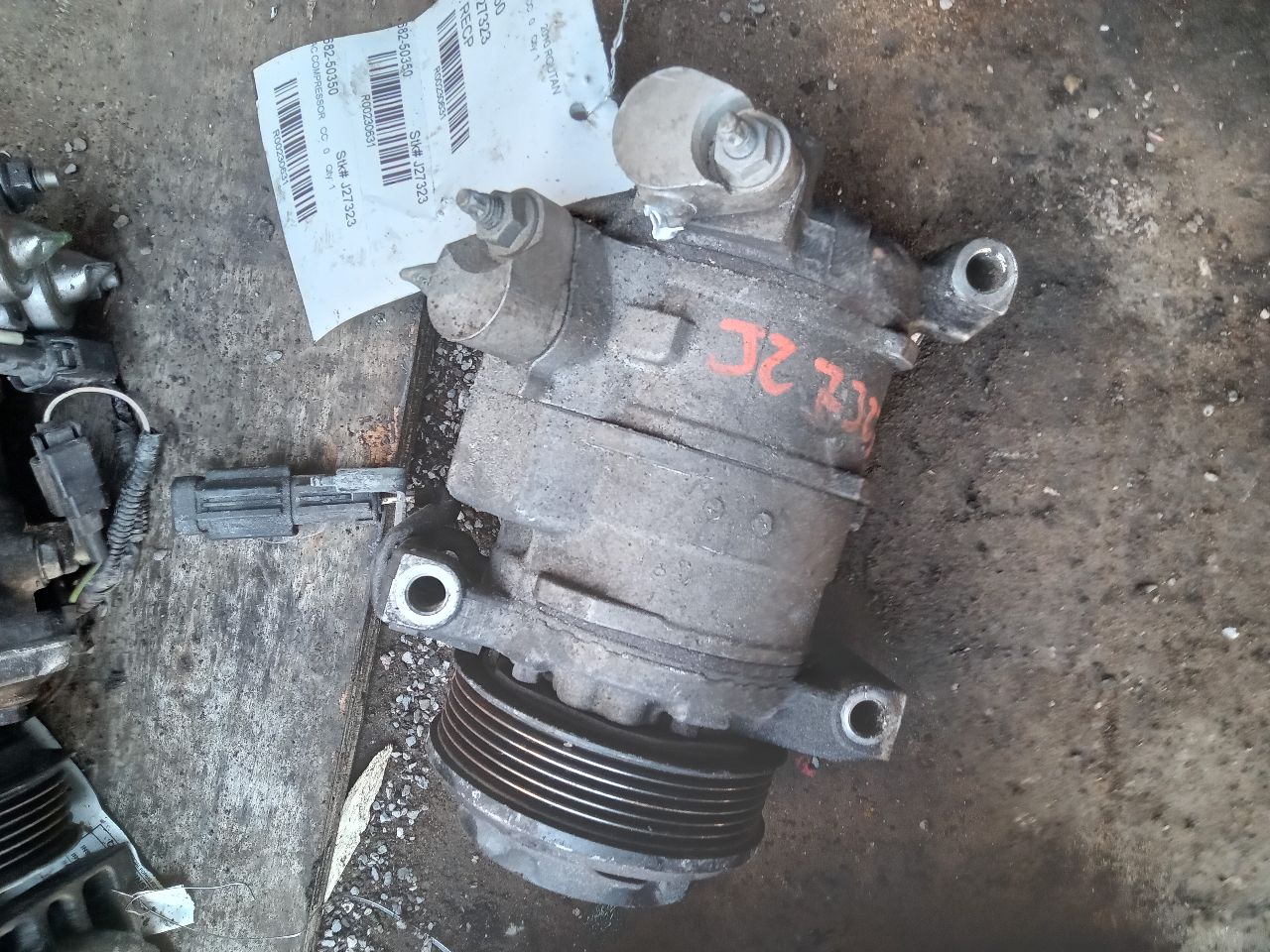 2010 VOLKSWAGEN ROUTAN 6cyl Gasoline 3.8 AC COMPRESSOR - 230631