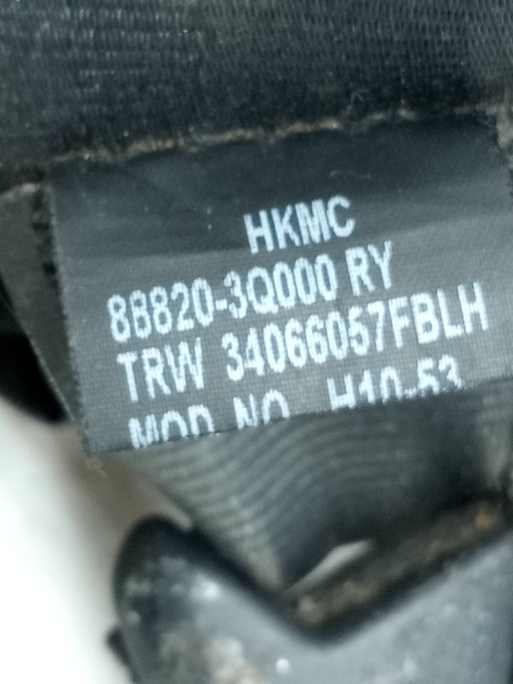 2012 HYUNDAI SONATA Seat Belt, Front - 23141 — photo 5