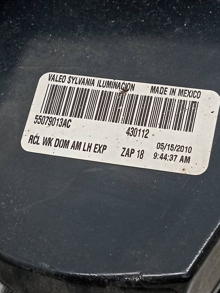 2009 JEEP GRAND CHEROKEE Left TAIL LAMP - 23159 — photo 7