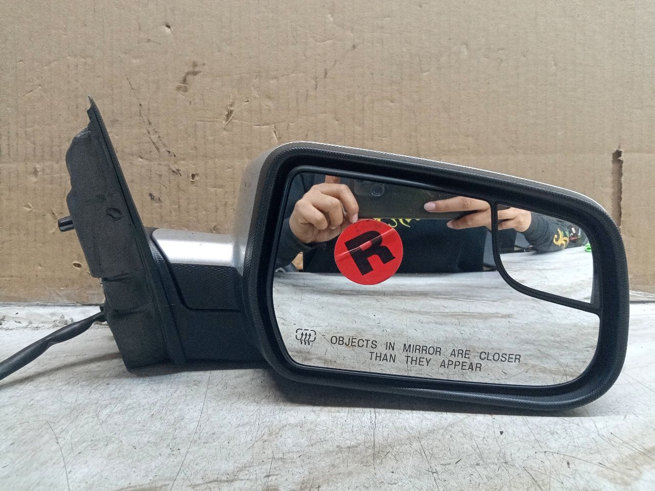 2012 GMC TERRAIN 4cyl Gasoline 2.4 Right SIDE VIEW MIRROR - 233578 — photo 1