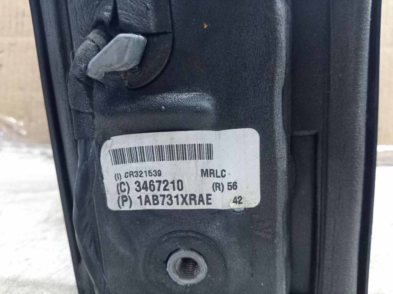 2012 VOLKSWAGEN ROUTAN 6 Cyl Gasoline 3.6 DI Left SIDE VIEW MIRROR - 233626 — photo 3