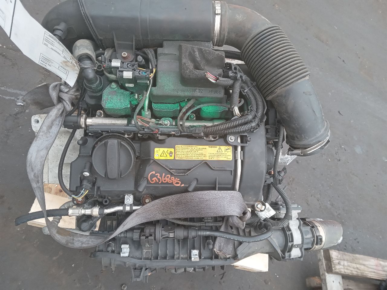 2014 MINI COOPER COOPER 3cyl gasoline turbo 1.5 ENGINE ASSEMBLY - 233800