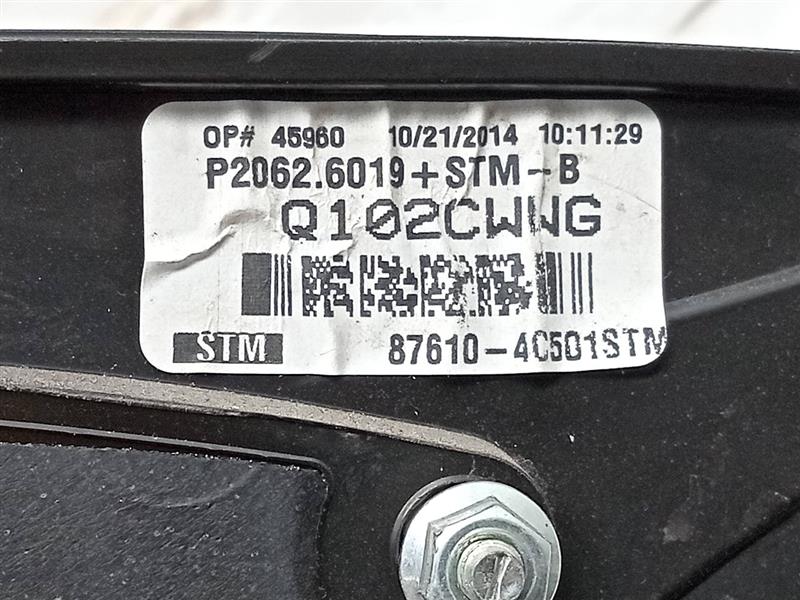2015 KIA OPTIMA 4cyl Gasoline 2.4 Left SIDE VIEW MIRROR - 23381 — photo 7