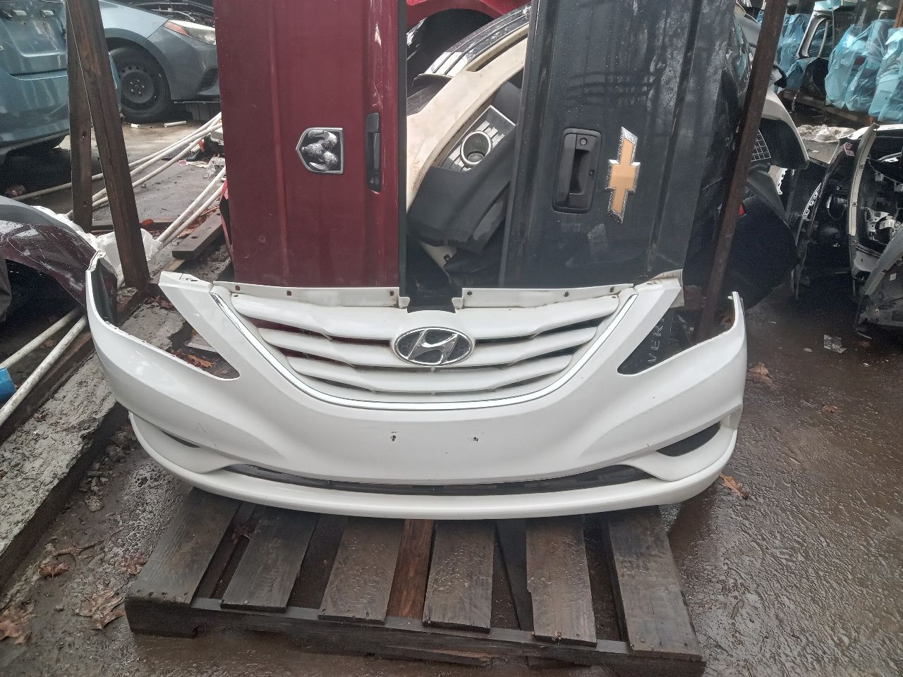 2013 HYUNDAI SONATA BUMPER ASSY, FRONT - 234260 — photo 1
