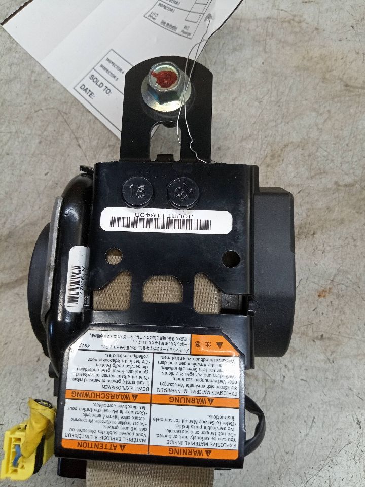 2007 HONDA ODYSSEY Seat Belt, Front - 234906 — photo 6
