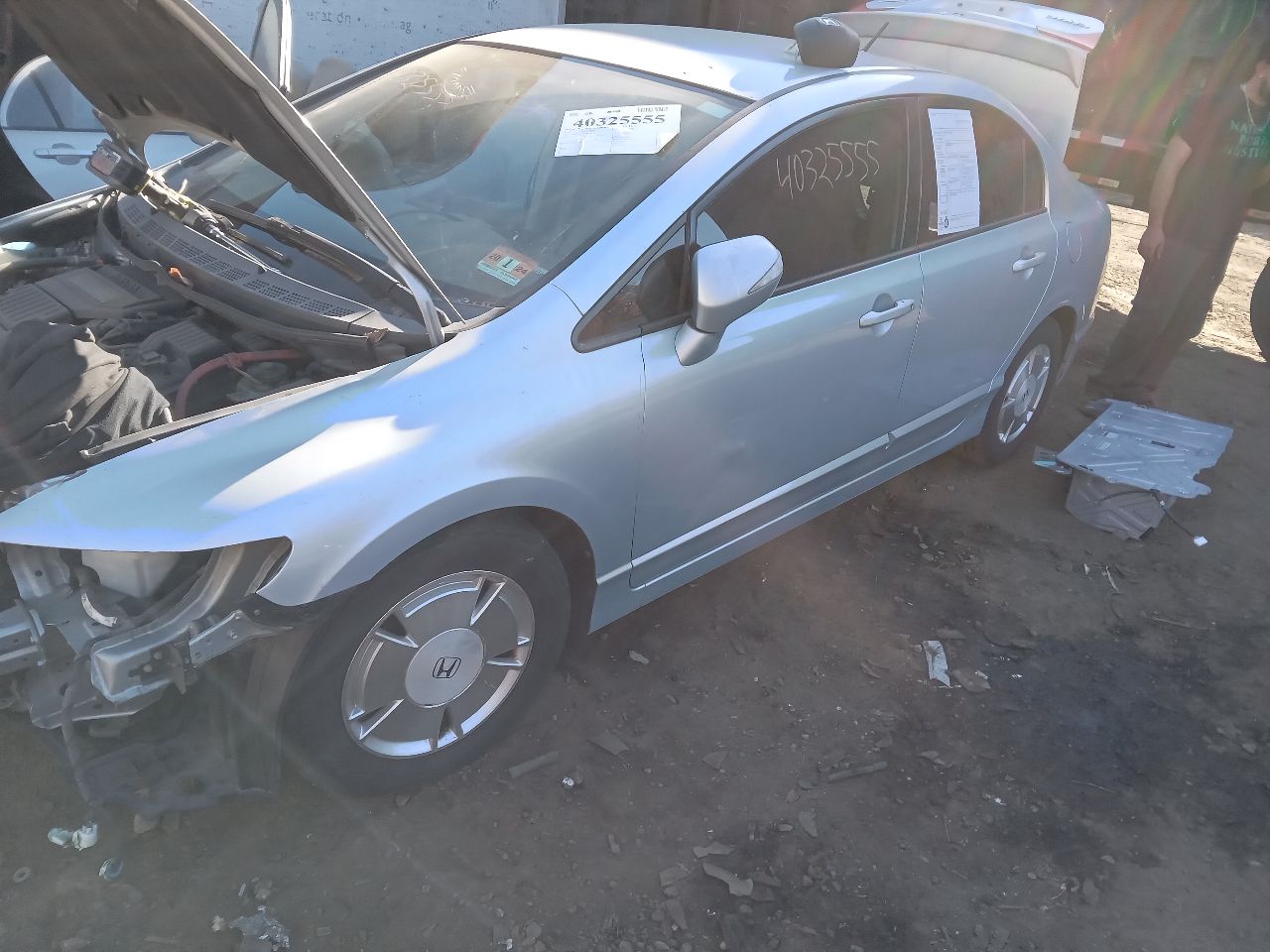 2006 HONDA CIVIC 4cyl Electric 1.3 BATTERY - 235120 — photo 4