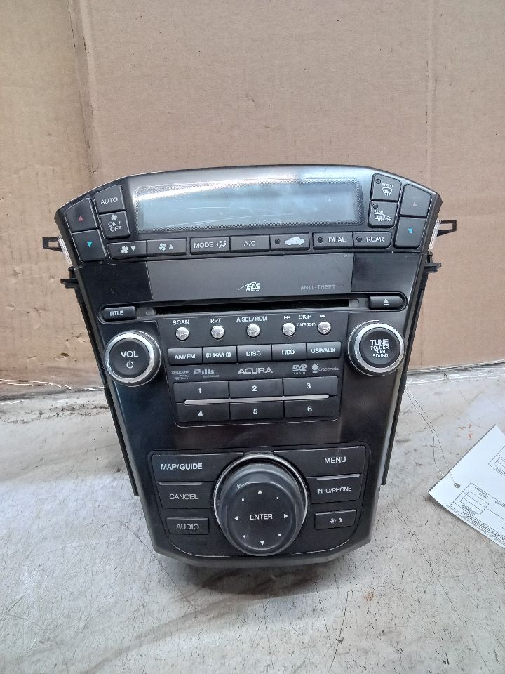 2011 ACURA MDX 3.7L 6cyl Gasoline VVT Radio Audio - 236275