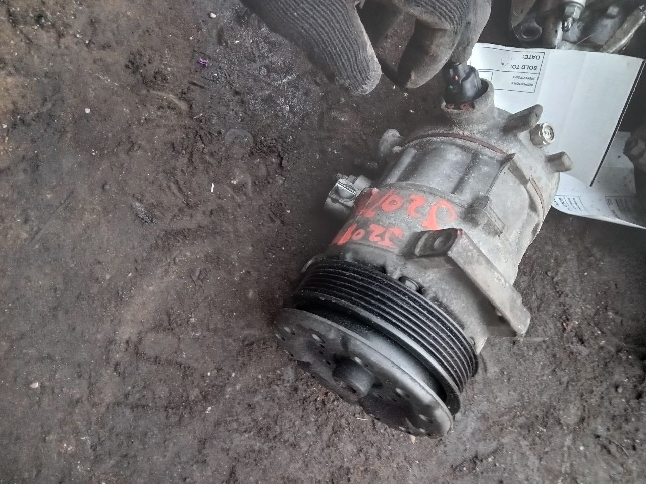 2012 CHRYSLER 200 4cyl Gasoline 2.4 AC COMPRESSOR - 236593 — photo 3