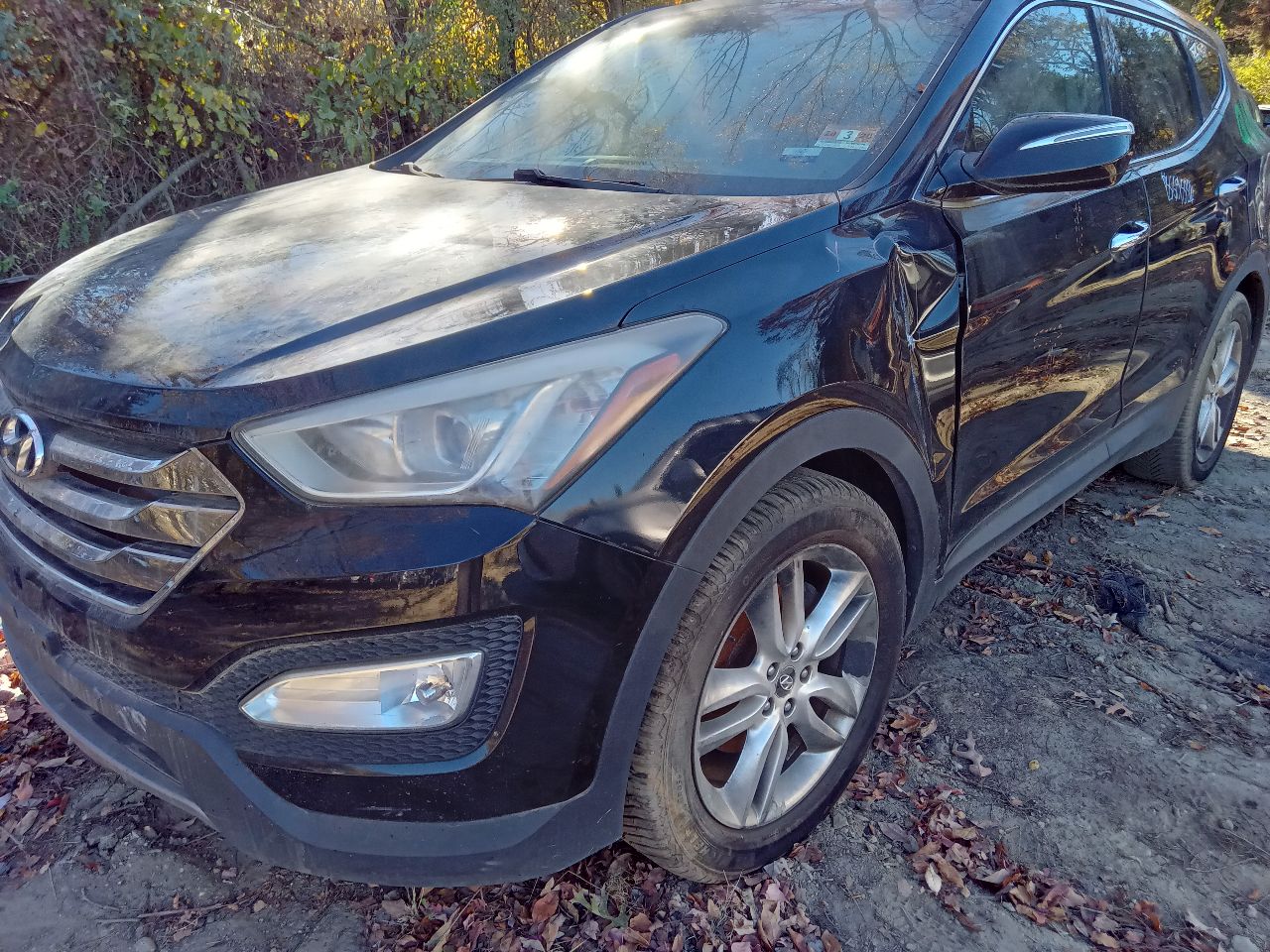 2013 HYUNDAI SANTA FE 4cyl Gasoline Turbo 2.0 BUMPER ASSY, FRONT - 236608 — photo 2