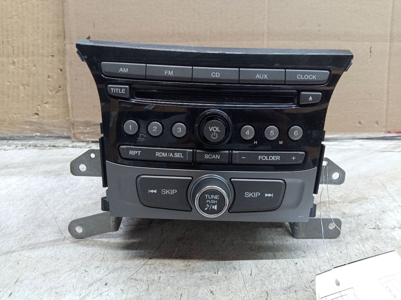 2012 HONDA PILOT 6cyl Gasoline 3.5 Radio Audio - 237665 — photo 1