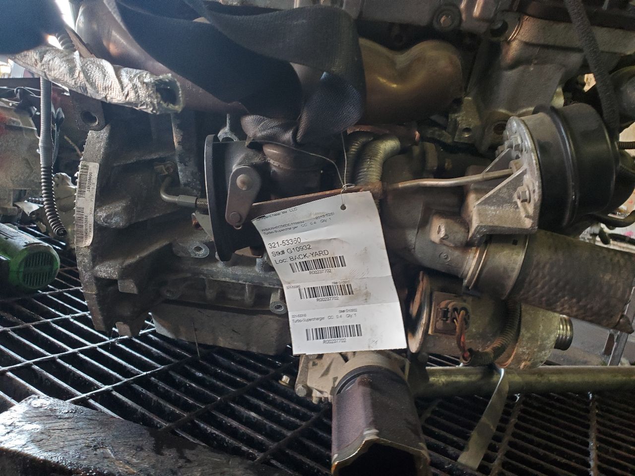 2013 BMW 528i 4cyl Gasoline Turbo 2.0 ENGINE ASSEMBLY - 237701 — photo 3