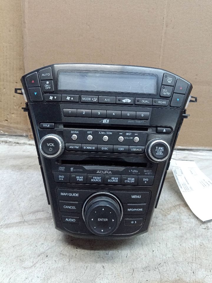 2012 ACURA MDX 3.7L 6cyl Gasoline VVT Radio Audio - 237744