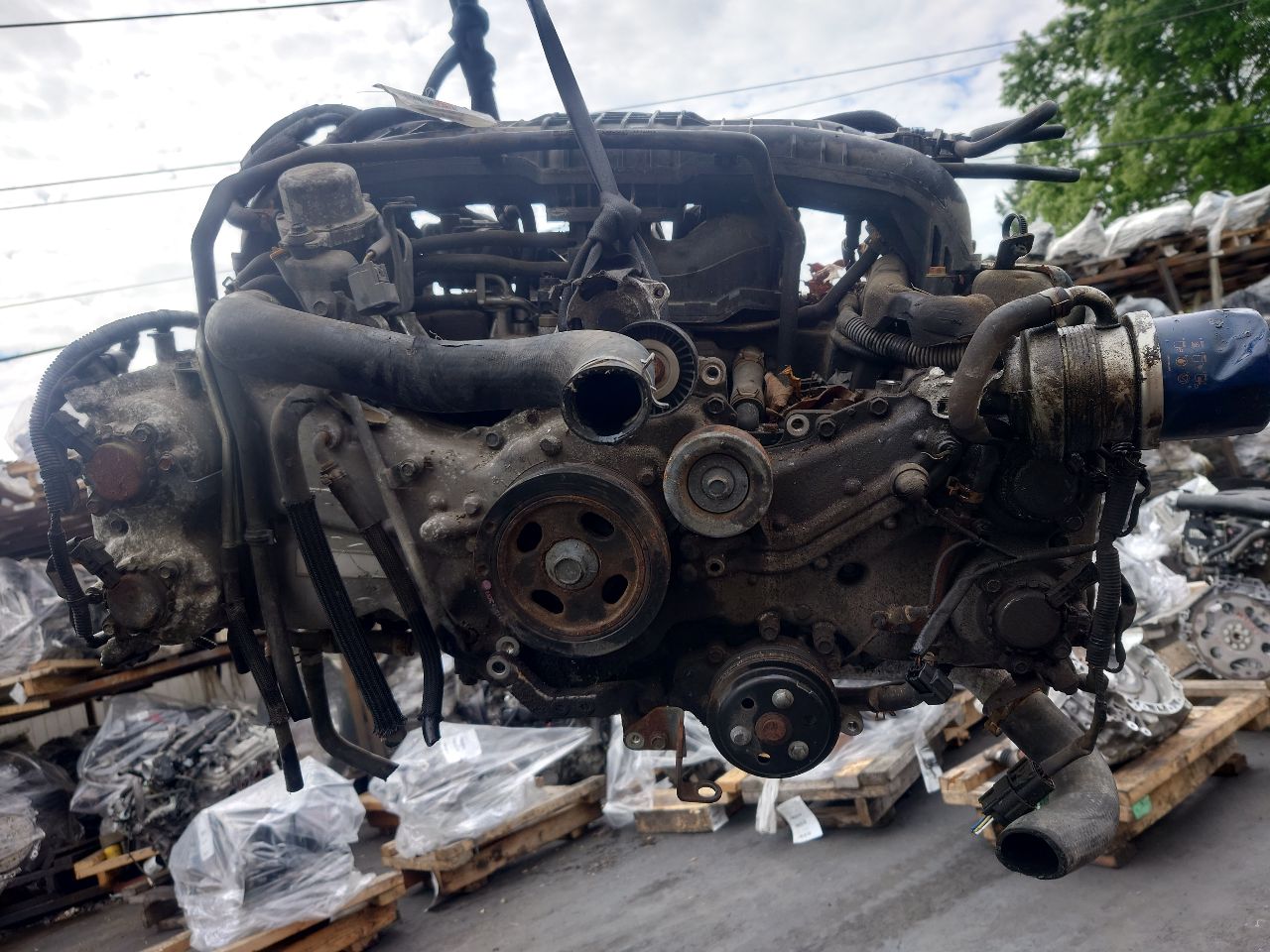2015 SUBARU WRX 4cyl Gasoline Turbo 2.0 ENGINE ASSEMBLY - 238250