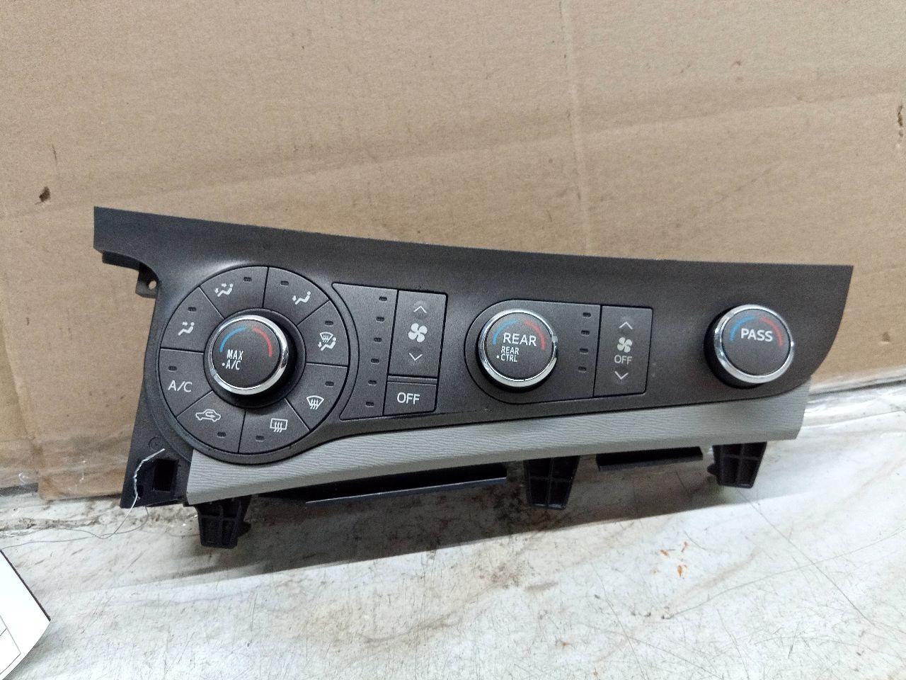 2012 TOYOTA SIENNA 6cyl Gasoline 3.5 TEMP CONTROL - 238463