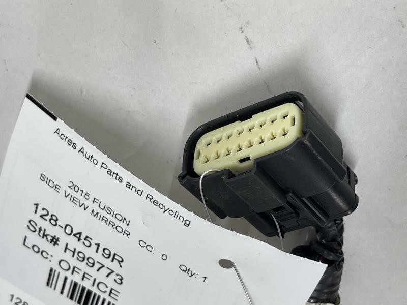 2015 FORD FUSION Right SIDE VIEW MIRROR - 2387 — photo 6
