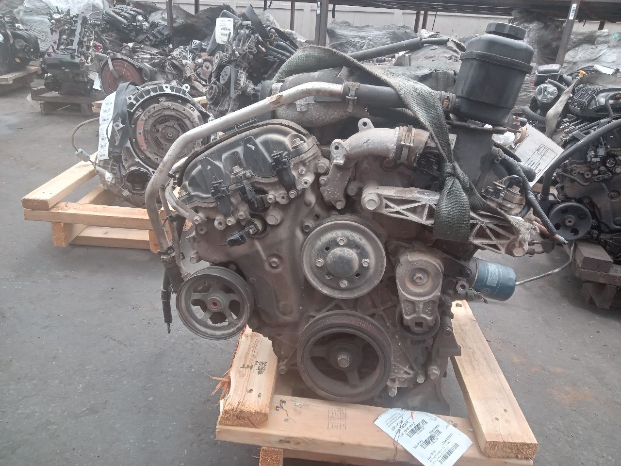 2011 CHEVROLET TRAVERSE 6cyl Gasoline 3.6 ENGINE ASSEMBLY - 239106