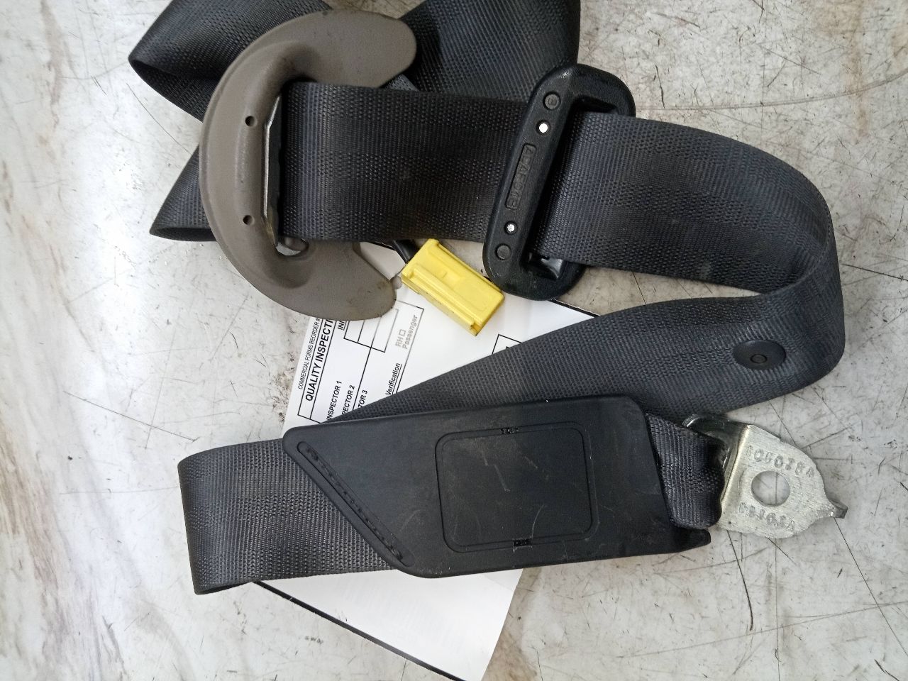 2012 HONDA ACCORD Seat Belt, Front - 239668 — photo 2