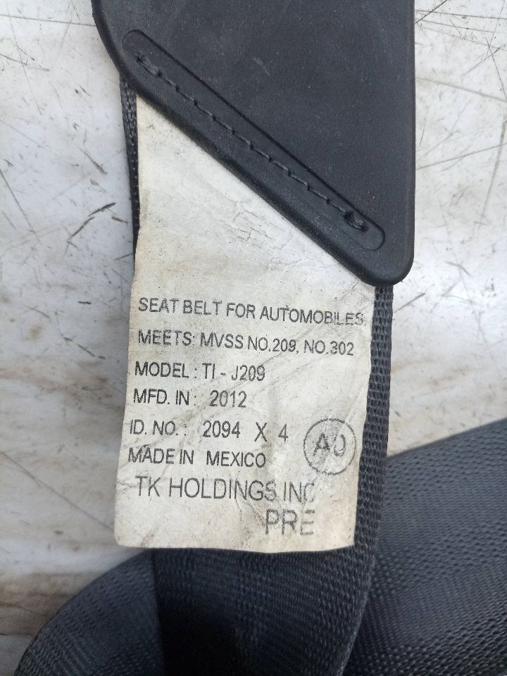 2012 HONDA ACCORD Seat Belt, Front - 239668 — photo 3